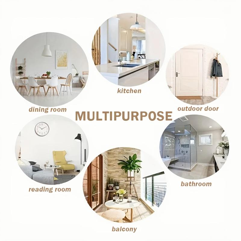 Роскошный узор из роз с золотистым краем, круглые коврики для пола, кухонная дорожка, ковер для прихожей, спальни, гостиной, мягкий ковер, нескользящий коврик