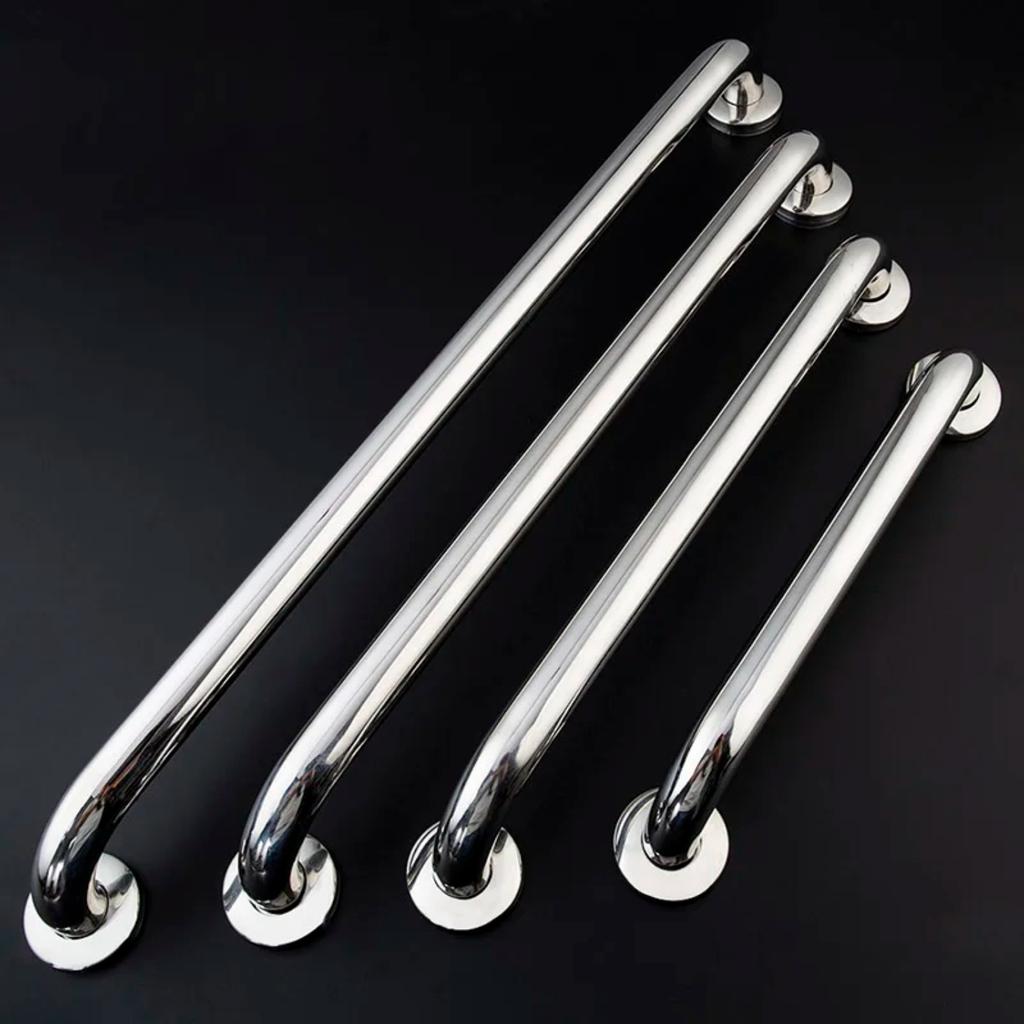 Удобный, прочный поручень безопасности для ванной из нержавеющей стали с поручнем и вешалкой для полотенец, идеально подходит для пожилых людей и людей с ограниченными возможностями, E