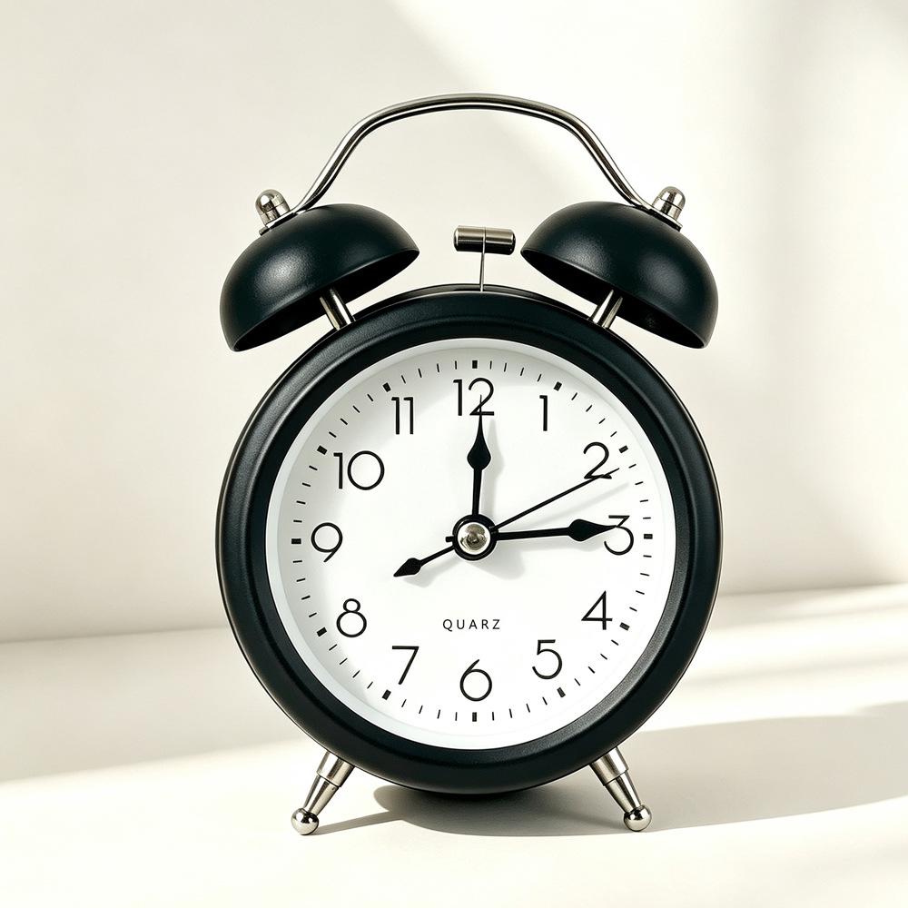 Student-specific loud desktop clock minimalist digital dormitory get up artifact silent learning alarm clock