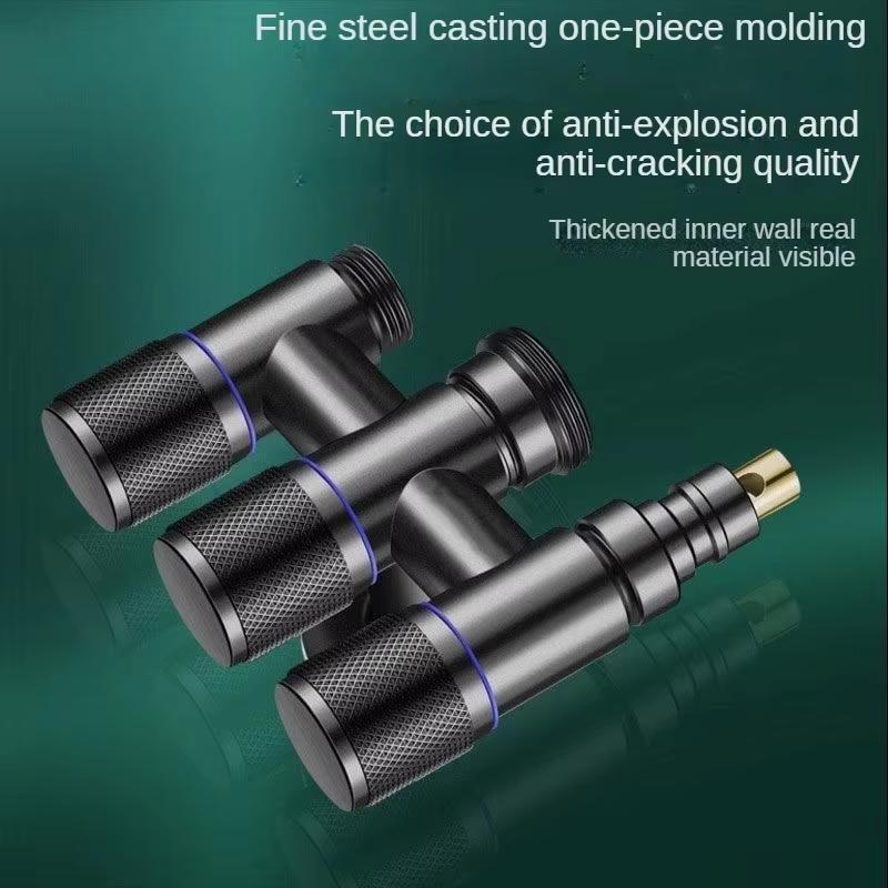 Один вход на три выхода Ванная Балкон Кухня Фитинги впускного клапана из нержавеющей стали Клапан Фитинги для унитаза Фитинги для ванной комнаты