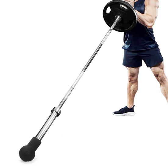 Насадка для штанги «Мина» Нескользящая силиконовая Т-образная насадка для тяги Легко установить Аксессуары для силовых тренировок со штангой