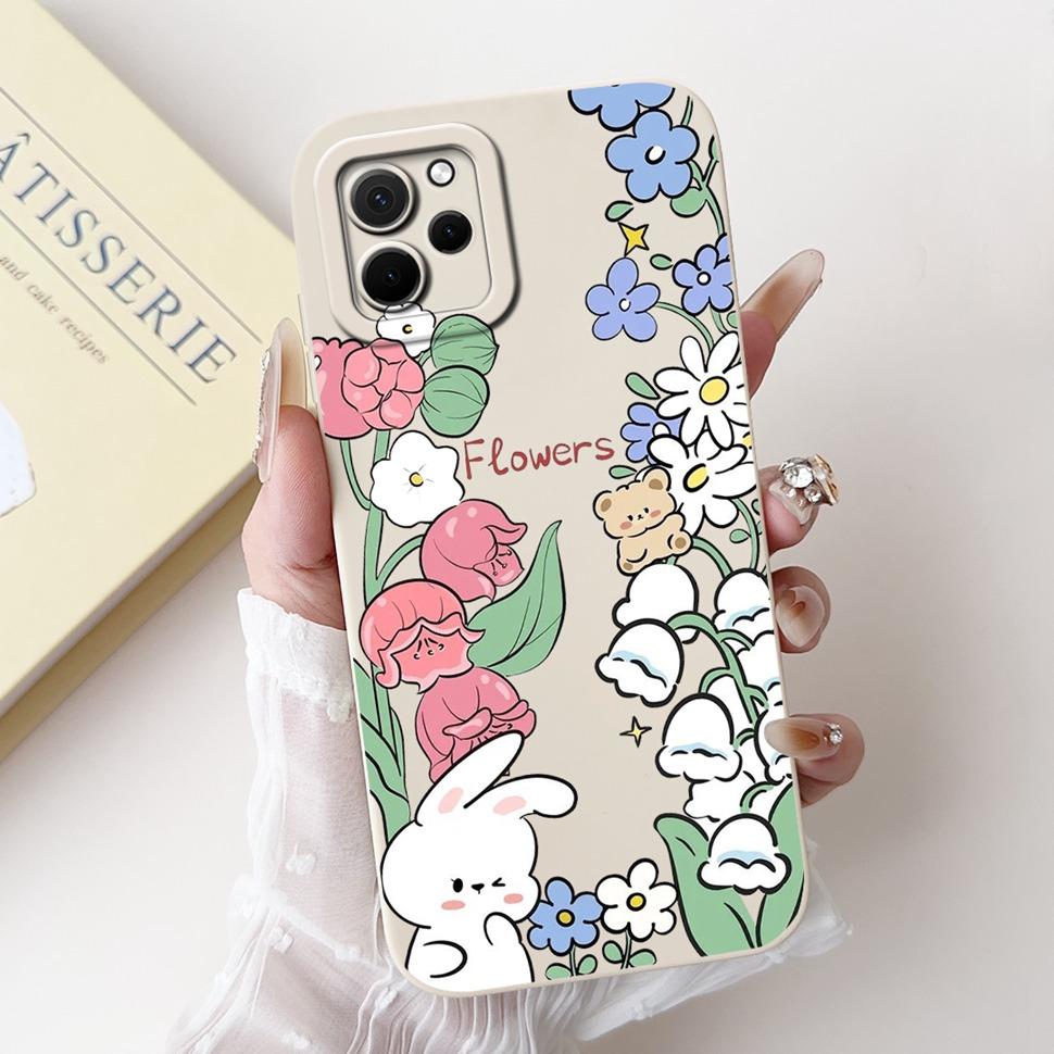 Для Huawei Nova Y61 Чехол Мягкий Силикон ТПУ Милый Конфетный Задняя Крышка Чехол для Телефона Для Huawei Nova Y 61 62 Y61 Y62 Чехол NovaY61 Fundas