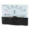Uxcell Analog Panel DC 44C2 Measurement Voltmeter, 0-500V Range,