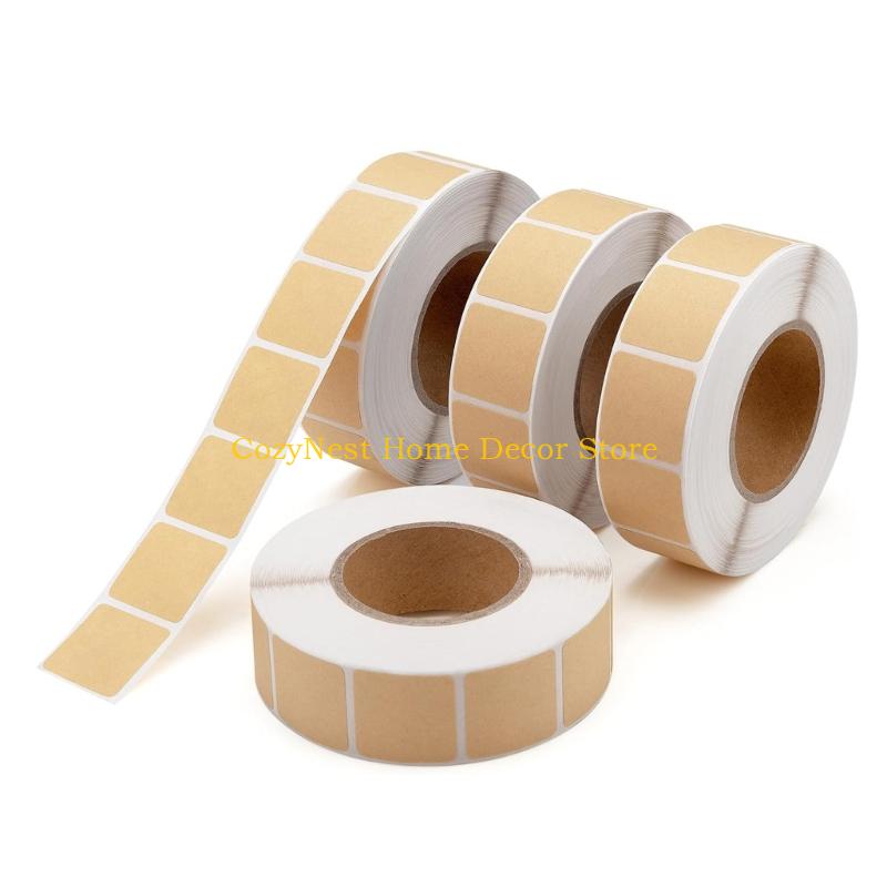 92MF 4000Pcs Label Sticker 0.86x0.86Inch Adhesive Sticker for Outdoor