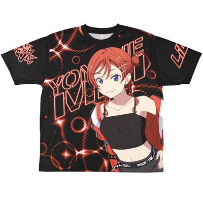 Nijigen Cospa Love Live Superstar Оригинальная иллюстрация Мэй Ёнеямы Двусторонняя футболка с полной графикой Размер S