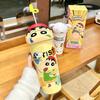 Crayon Small New Water Cup New Thermos Cup Female High Outfitt Level Students Go To School Special Solo Cup Gift To Birthday
