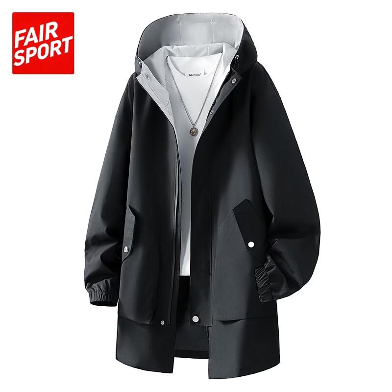 Мужская ветровка с капюшоном FAIR SPORT