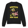 SpongeBob SquarePants Unisex Adult Bouncing Into The New Year Sweatshirt