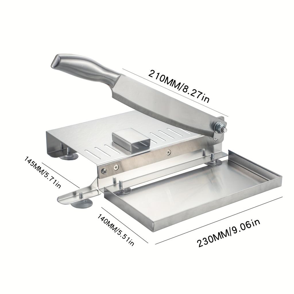 Stainless Steel Multi-Function Meat Bone Cutter for Kitchen, Pig Trotter, Mutton, Herbs