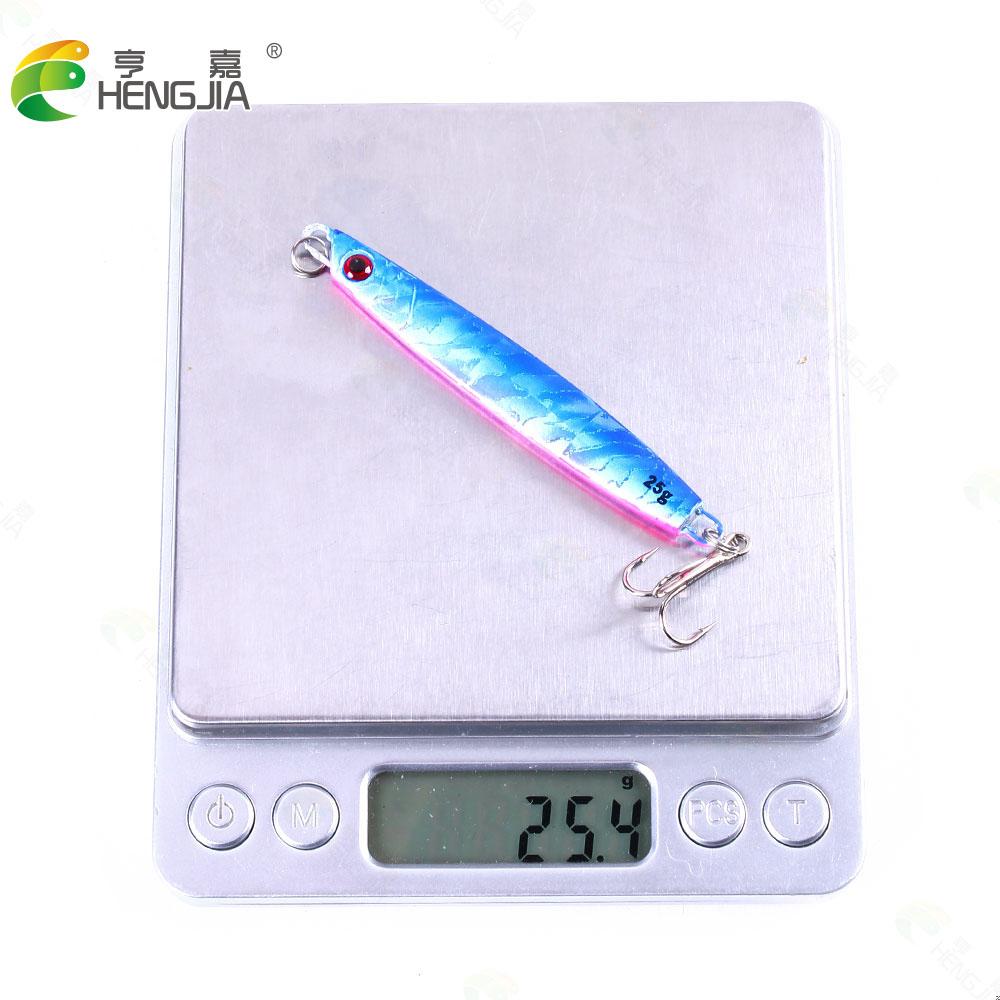 1 шт., 25 г, металлические свинцовые рыболовные приманки Hengjia, реалистичная приманка для щуки