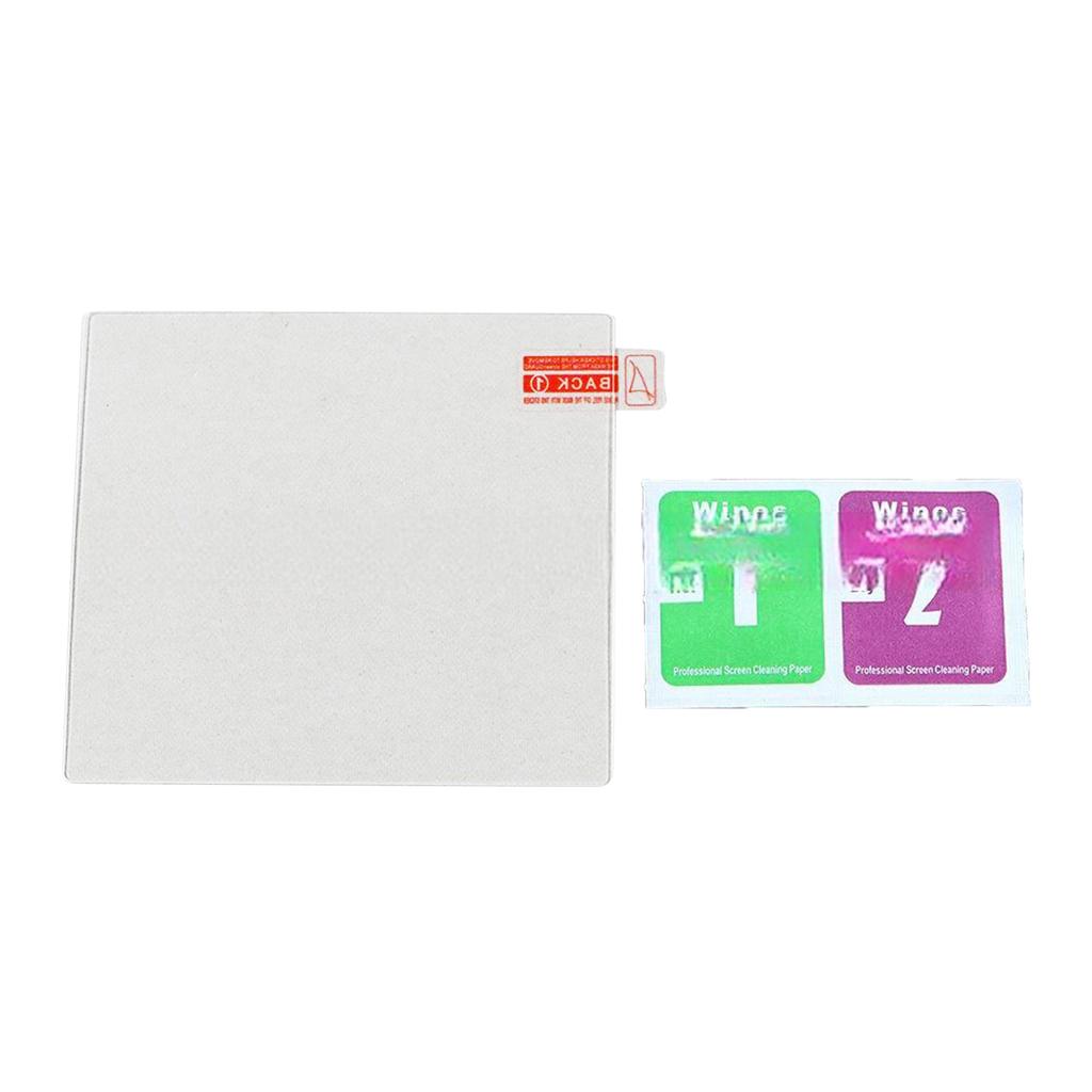 Защитная пленка для экрана аналоговой карманной игровой консоли 3,5 дюйма, простая в установке закаленная стеклянная пленка