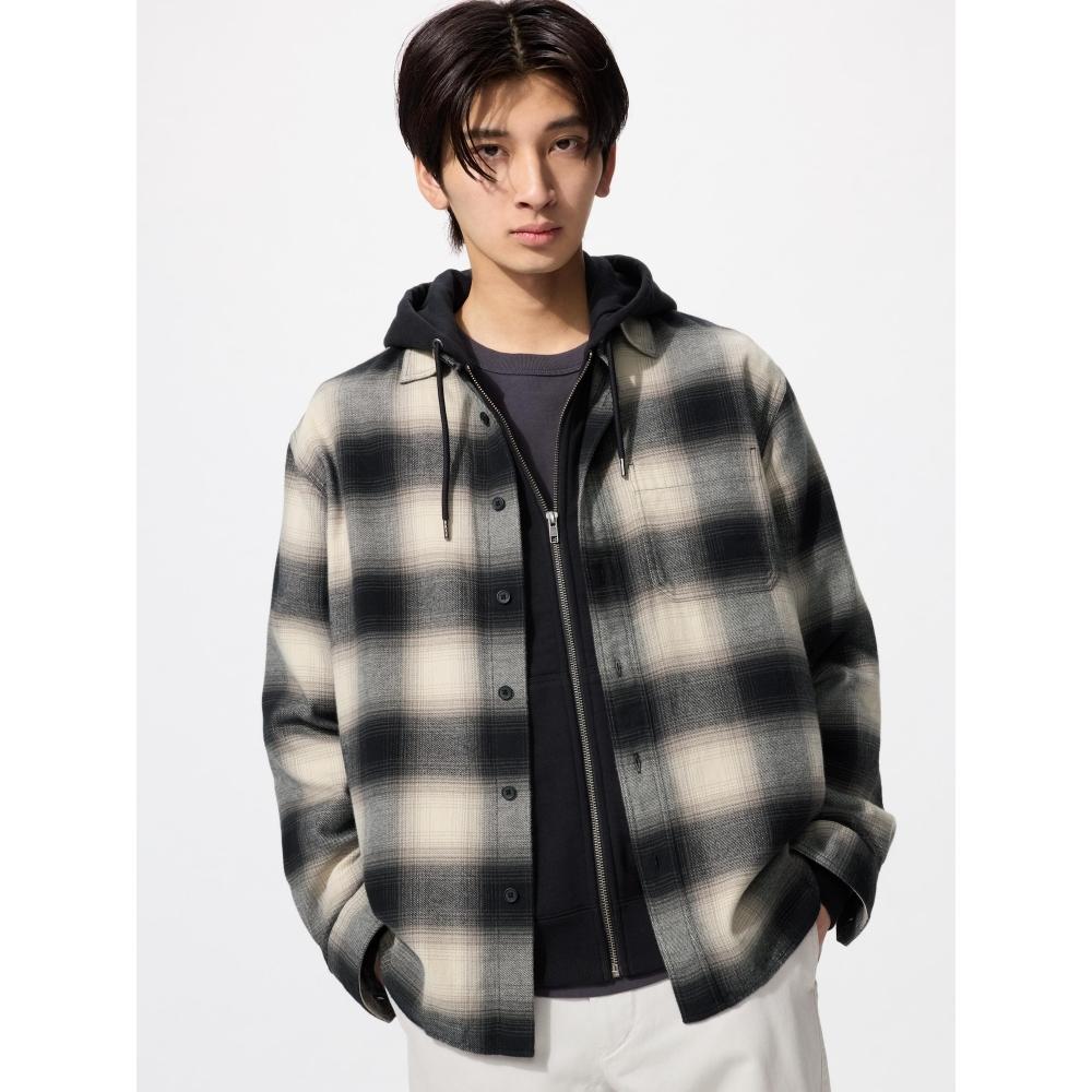 Uniqlo FlAnnel Check Shirt  Long Sleeve  A
