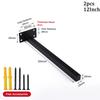 2Pcs Wall Shelf  Bracket Supports Partition Support Frame Stainless Steel Heavy Shelf Support Brackets Furniture Hardware