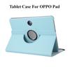 Tablet Case For OPPO Pad 2 11.61 Inch Pad Air 10.36 Inch Leather Smart Funda Cover for OPPO Pad 11 Inch Coque 360 Rotation
