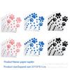 Custom Dog Paw Theme Party Supplies Dog Paw Party Decoration Pennant Disposable Tableware Paper Cup Tablecloth