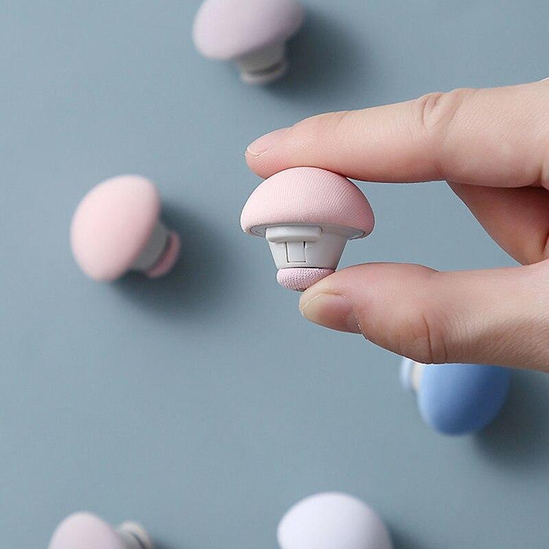 20-80PCS Reusable Mushroom Shape Clips Removable Easy Release Fastener for Blanket Sheet Curtain Socks Multipurpose Clamps