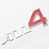 3D Plastic ALL4 Logo Door Emblem Badge Sticker Car Decals For MINI Cooper R61 F60 Countryman Paceman
