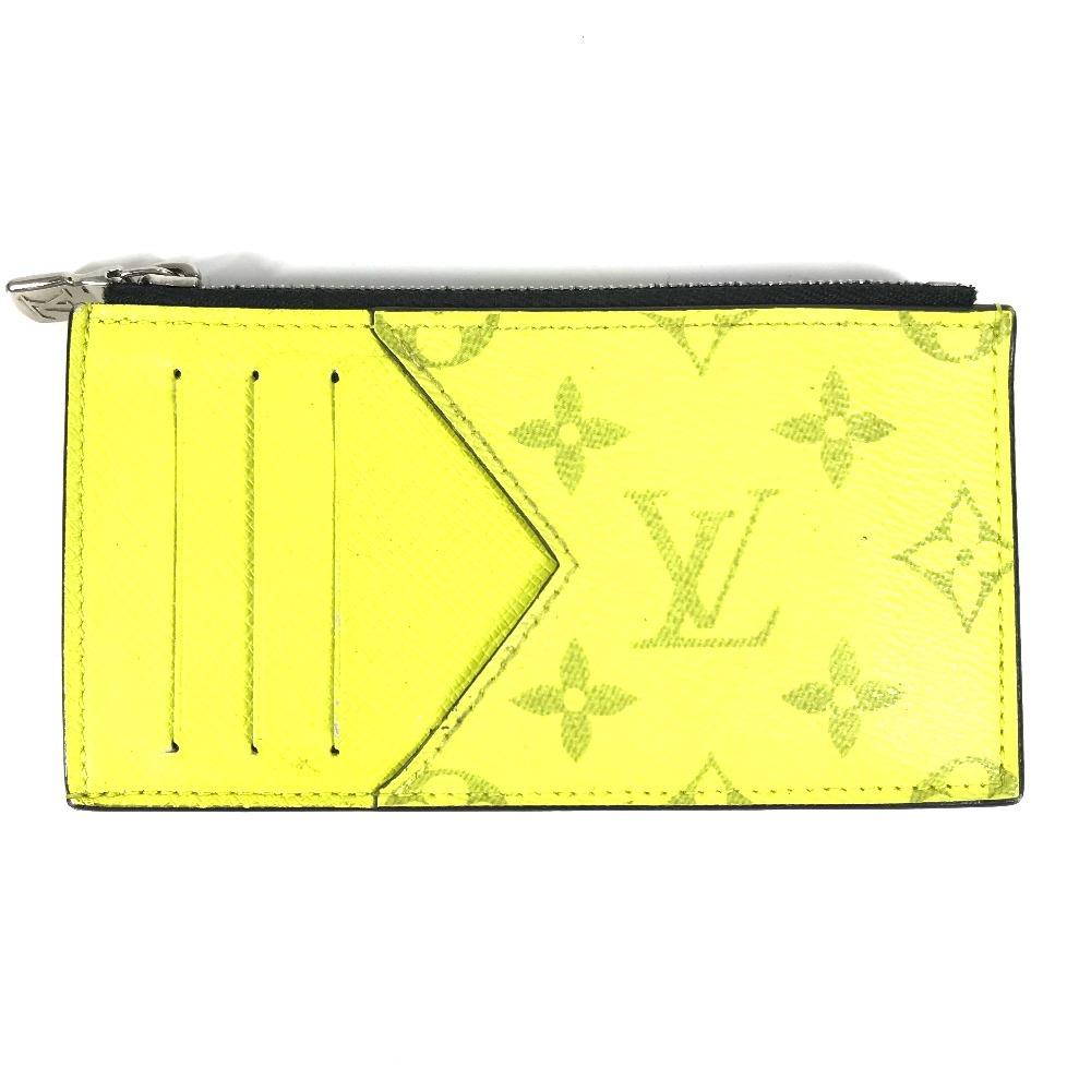 Louis Vuitton M30950 Taigalama Coin card-holder Wallet Compact Wallet coin purse