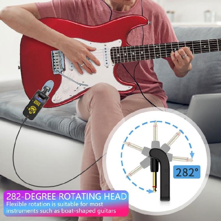 Педаль эффектов для гитарного усилителя с интуитивно понятным управлением, процессор гитарного сигнала, подходит для начинающих и профессионалов