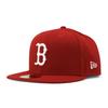 [New Era] 59FIFTY Boston Red Sox [MLB TEAM-BASIC FITTED CAP] BOSTON RED SOX Шапка Главной лиги бейсбола Красная 5950 (7-18 (приблизительно. 56,8 см)) [Использовал]