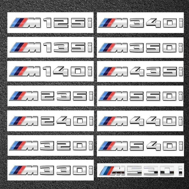 New For BMW M power new emblems badge logo M125i M135i M140i M235i M240i M320i M330i M340i M350i M440i M435i M530i M540i M5