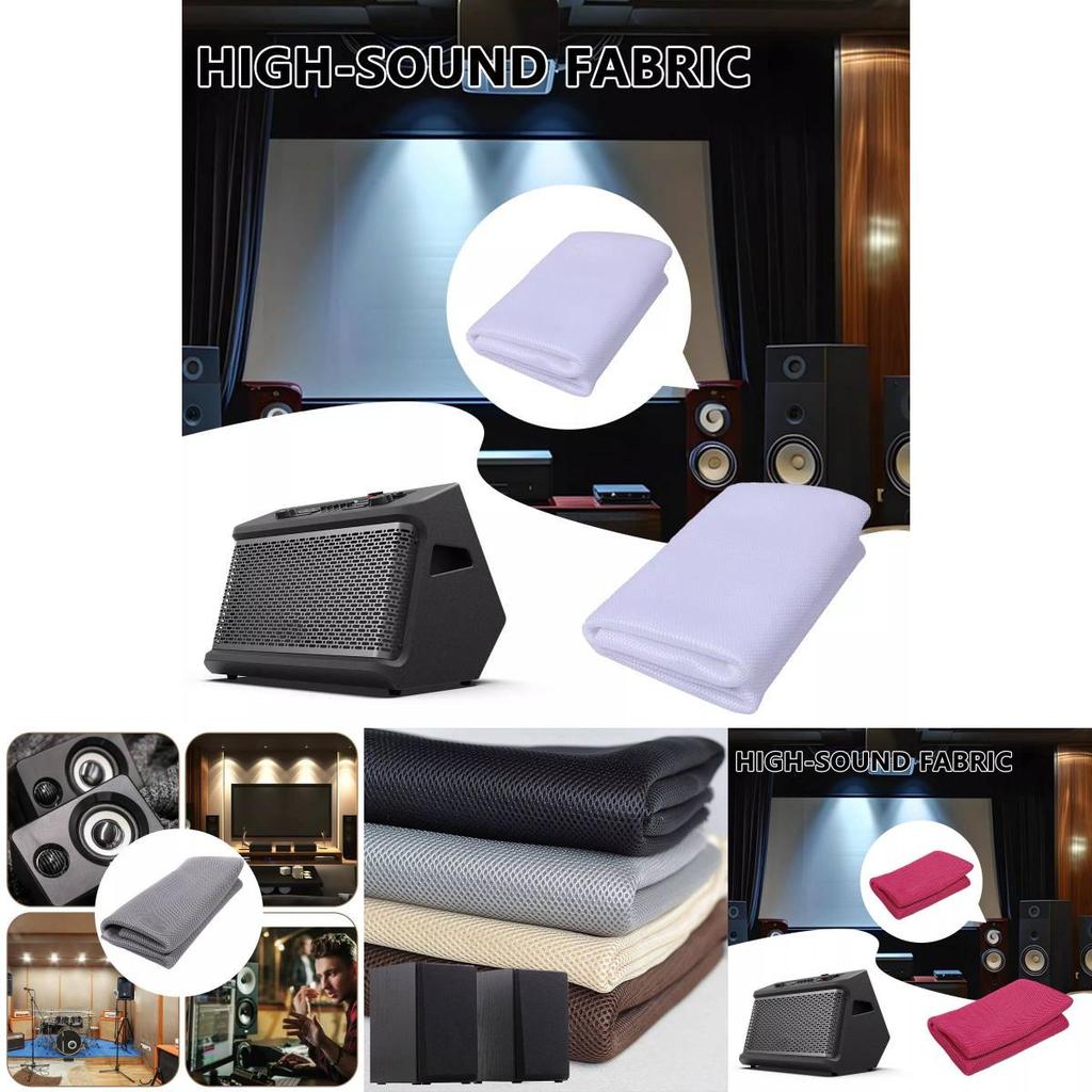 High Quality Polyester Speaker Mesh Cloth Ideal For Home Theater And Professional Audio