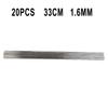 20pcs Aluminium Welding Rods Low Temperature Fast Easy Soldering 33*0.16mm