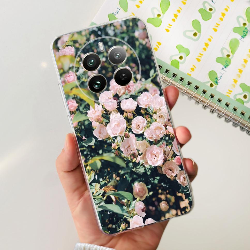 Case For Realme 12 Pro 6.7" Fashion Cute Cartoon Cat Soft Silicone TPU Cover For Oppo Realme12 Pro 12Pro Plus Bumper Phone Case