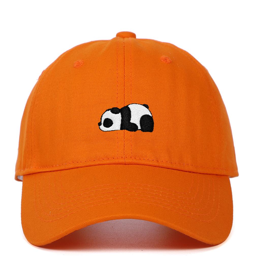 1pc Unisex Panda Embroidery Baseball Caps for Women,outdoor Sports Fishing Summer Peaked Adjustable Driver Caps for Daily Wear