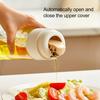 Automatic Oil Dispenser Glass Kitchen Oil Bottle with Drip-Free Spout 320ml/500ml Leakproof Sauce Cruet for Olive Oil Vinegar Soy Sauce Wine