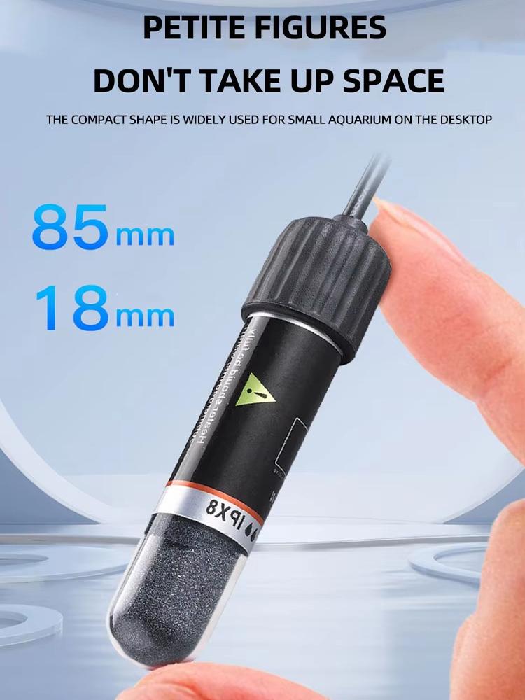 Мини USB Нагреватель для аквариума для рыбок Контроль температуры питьевой воды для питомцев Маленький аквариум Нагреватель с постоянной температурой Безопасный нагревательный прибор