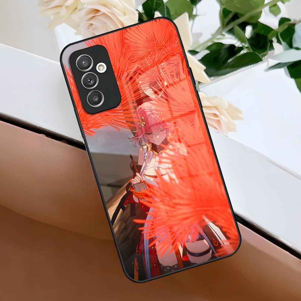 Игровой чехол Wuthering Waves для Samsung A15 A25 A35 A55 A14 A24 A34 A54 A13 A23 A33 A53 A12 A22 A32 A52 A11 A05