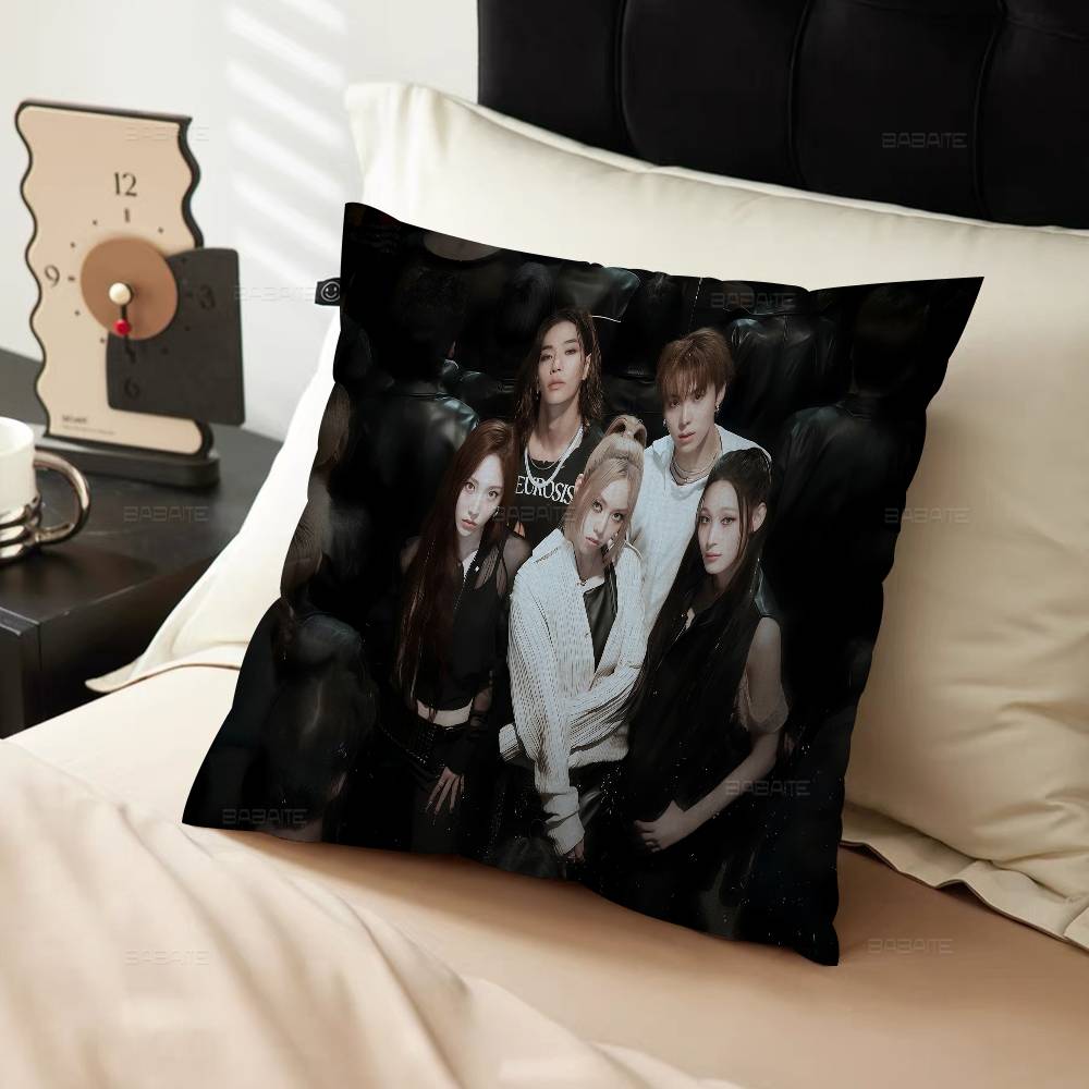 Kpop Style Allday Project Pillowcase Toon Gift Cushion Cover Bedroom Home Sofa Chair Seat Decor Pillow Case