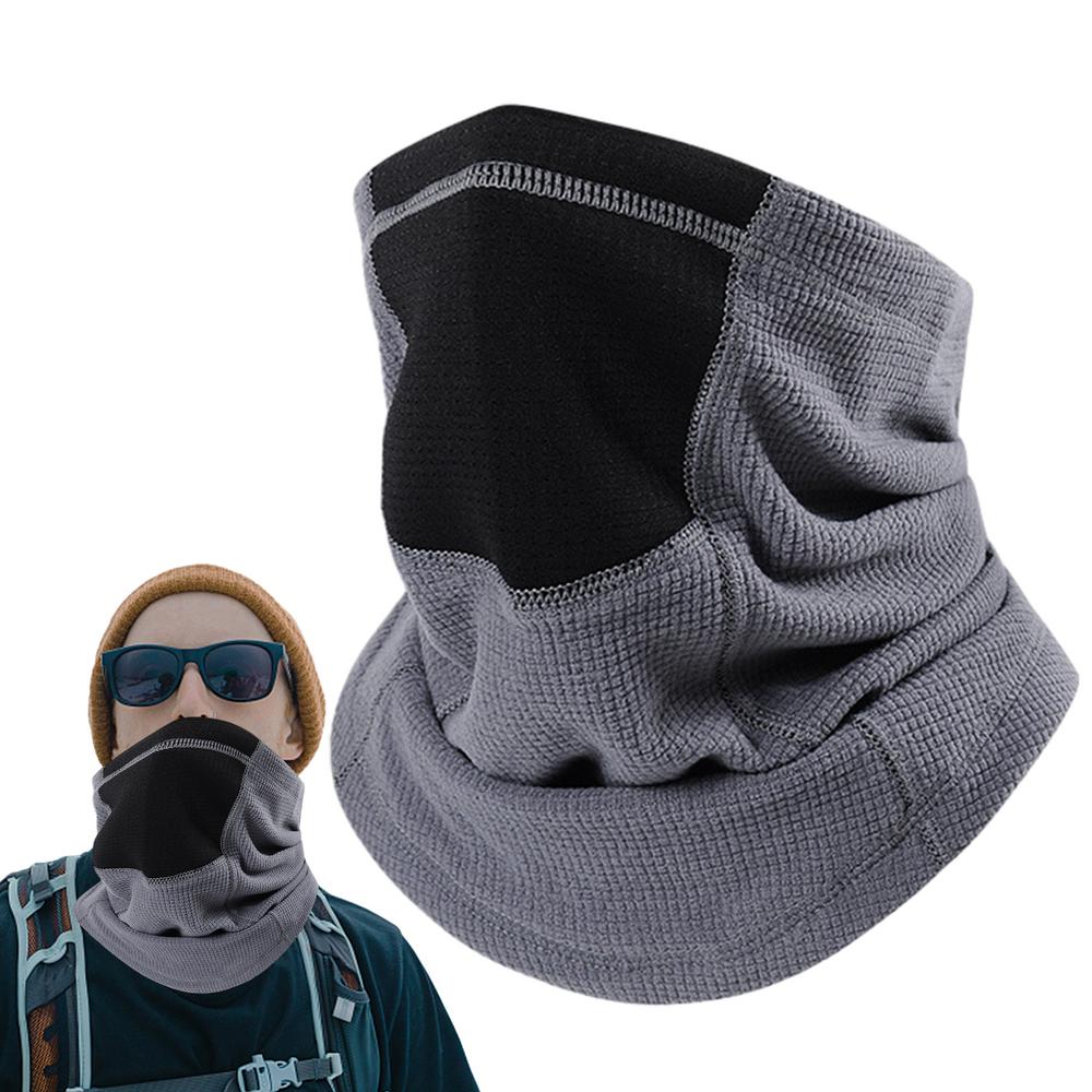 Neck Warmers For Women Neck Scarf Cold-Resistant Face Neck Covering Drawstring Windproof Neck Warmer Neck Gaiter Outdoor Sports