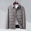 Autumn and Winter Duck Down Thermal Shirt Version Top Youth Business Casual Thermal Down Jacket