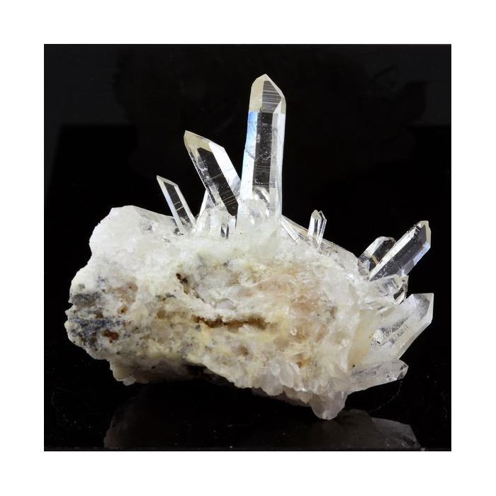 Quartz ' cristal de roche ' et Sidérite 89.6 carats