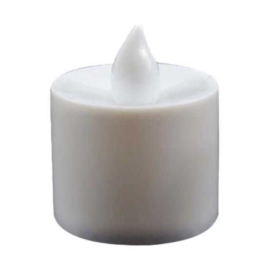 Светодиодная беспламенная свеча на батарейках для вечеринки, свадьбы, мерцающая чайная свеча, декор