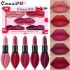 CmaaDu 5 Sets of Matte Lipstick Red