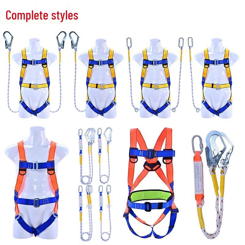Junshi Industrial Safety Harness with Double Shock-Absorbing Hooks