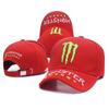 Adjustable Wide Brim Sun Hat Men Women Acrylic Baseball Cap With Embroidered Bull Motif UV Protection Hip Hop Style