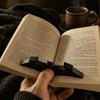 Home Reading Essentials Bat Book Page Holder, 3D Printed Gothic Style Bookmark, Commuting Gadget Lightweight Portable Spreader for And Use Dark