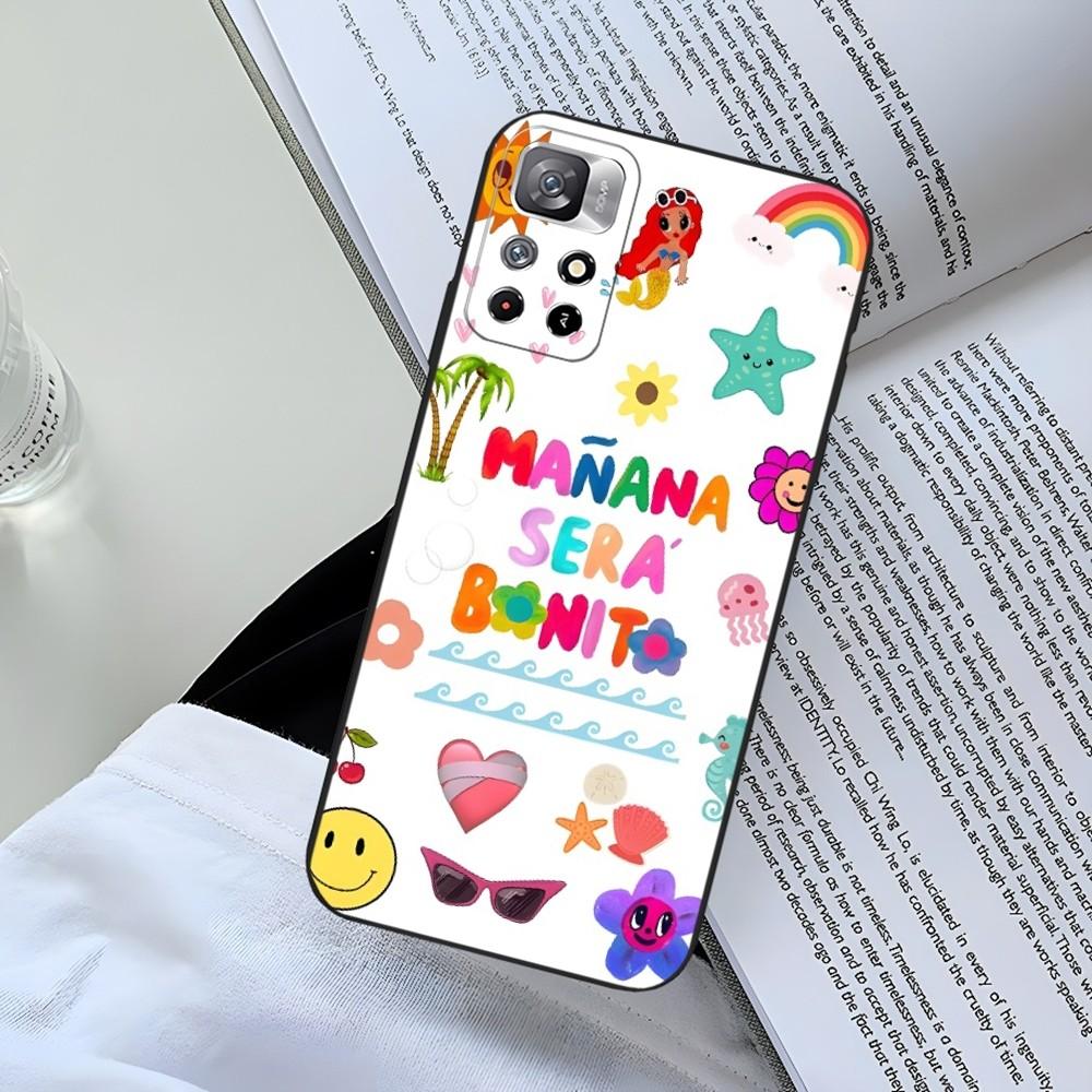 Karol G Manana Sera Bonito Phone Case for Xiaomi Redmi Note 14 13 12 11 9 Ultra 10 Lite Poco F4 F5 X5 Pro Plus Cover