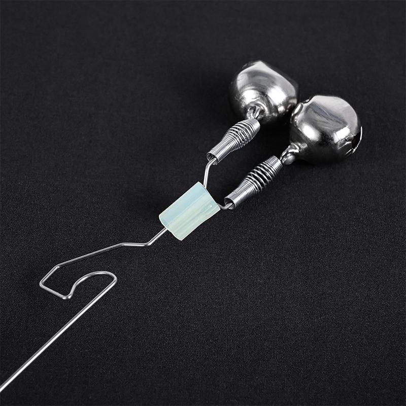 1 шт. Рыболовный колокольчик сигнализатор поклевки Нержавеющий сигнализатор поклевки на удилище Сигнал поклевки наживки Карповая оснастка Антикоррозийный Антикоррозийный Рыболовное оборудование
