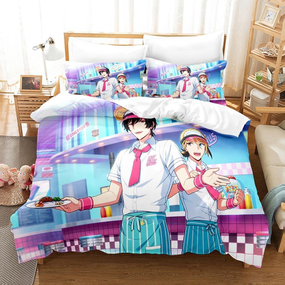 3D Cartoons Game Helios Rising Heroes Bedding Collection Single Twin Full Queen King Size Bed Collection Adult Kid Bedroom Duvet Cover Collections