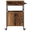 Kitchen Trolley Reclaimed Wood 56 x 43 x 89.5 cm Engineered Wood