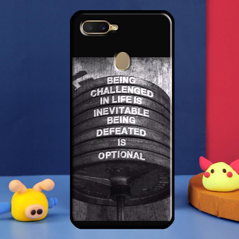 Мотивация для тренировок Фитнес Чехол для спортзала Для Oppo A96 A76 A16 A74 A94 A54 S A57 A77 A58 A78 A98 A5 A9 A91 A15 A17 A52 A72 Чехол