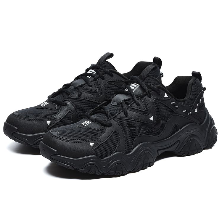 FILA Men's Fluid 4 Retro Casual Chunky Sneakers F12M232127FBK