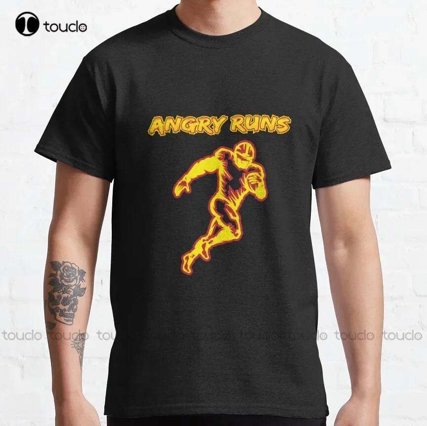 Angry Runs Cool Design For Angry Runs Fans Classic TShirt Boys Uniform Shirts Custom Aldult Teen Unisex Fashion Funny New