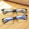 Men's Anti-Blue Light Spring Temple Reading Glasses