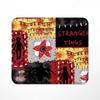 Креативный большой кожаный коврик для мыши Stranger Things, офисный игровой коврик для стола, с блокировкой края, нескользящий, водонепроницаемый коврик для мыши, коврик для клавиатуры, американская ТВ-периферия